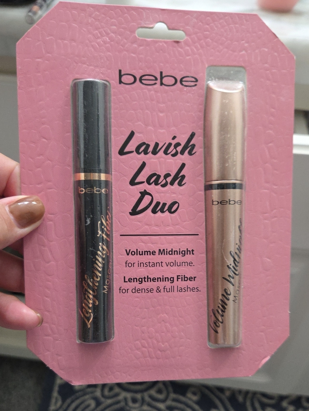 bebe Lavish Lash Duo Mascara - Black & Gold